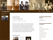 Tablet Screenshot of genealogy.danahuff.net